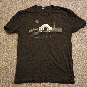 Graphic Tee with Vacation Rental Design